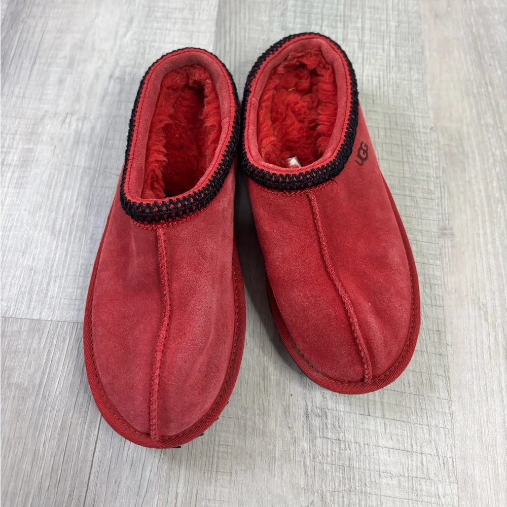 UGG Red Kids Tasman II Size 4 - Picture 2 of 8